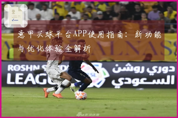 意甲买球平台APP使用指南：新功能与优化体验全解析